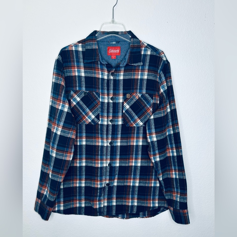Coleman Button Up Flannel Shirt Men’s